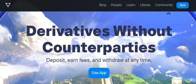 Primitive.xyz website states "derivatives without counterparties"