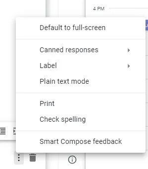 Canned responses from Gmail Labs