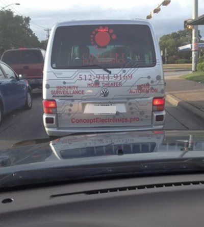 Domain name spotted in use in Austin — A .pro