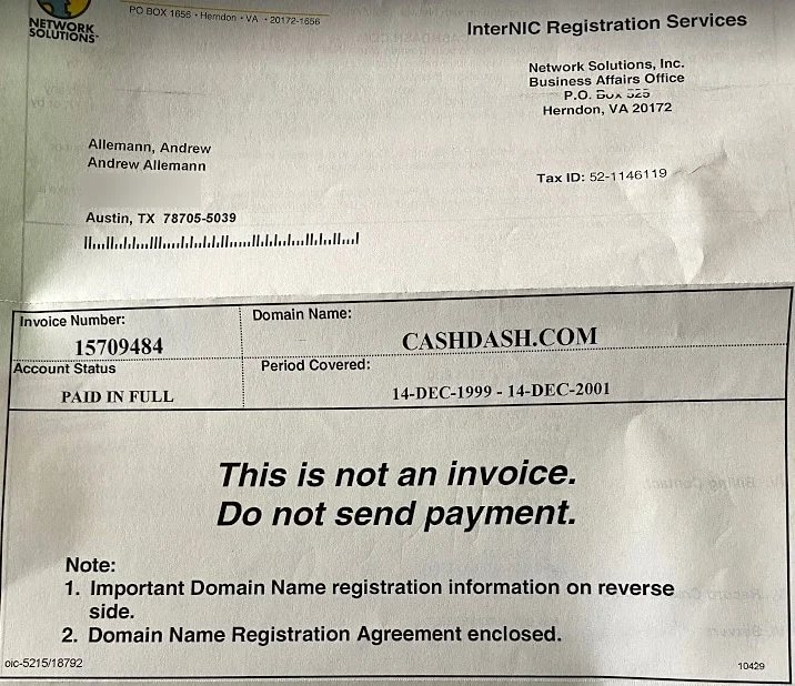 Down memory lane in domain investing — A walk