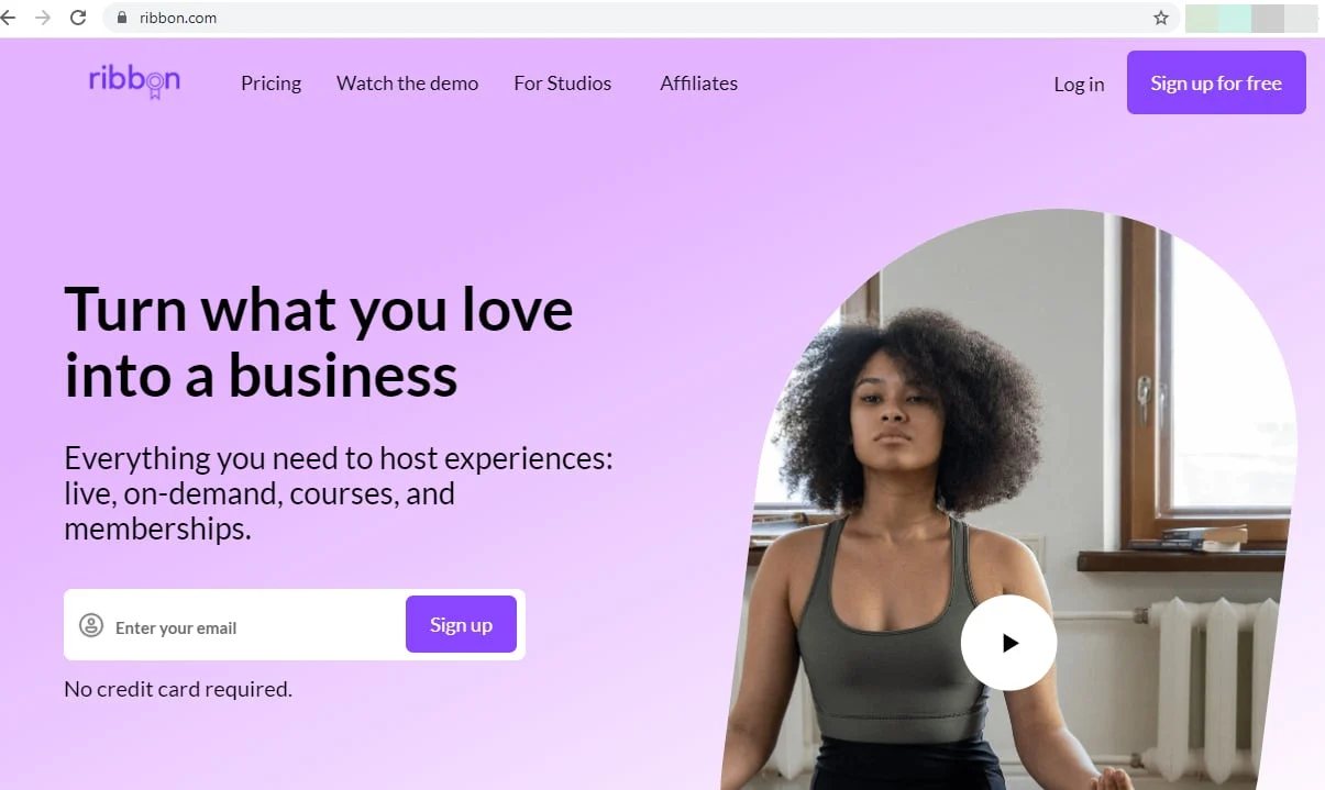 A young firm moves from RibbonExperiences.com to Ribbon.com