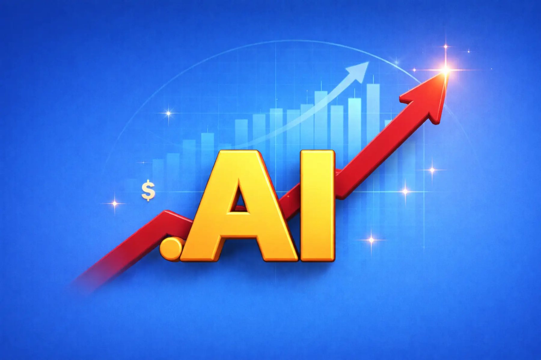 Name prices going up $20 — .AI domain