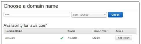 Offering domain name registration — Amazon.com starts