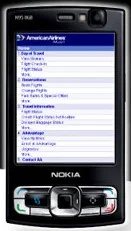 Sticks to .Com for Mobile Site — American Airlines