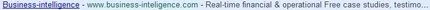 Business intelligence