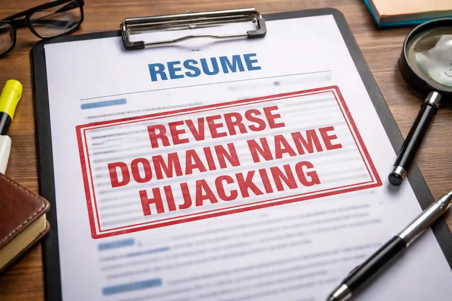 Resume maker business tries reverse domain name hijacking: Application rejected