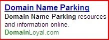 A “Domain Name” Domain — Arbitrage with