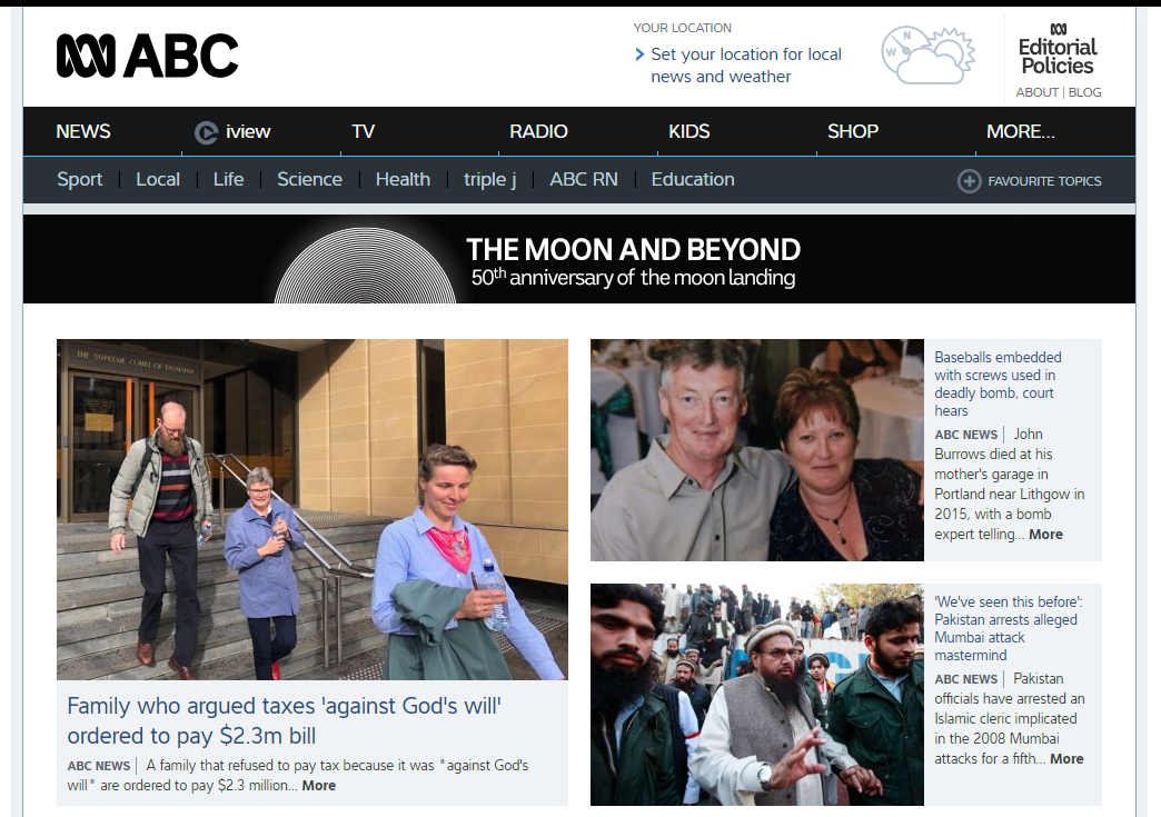 Corporation loses attempt to get ABC.net — Australian Broadcasting