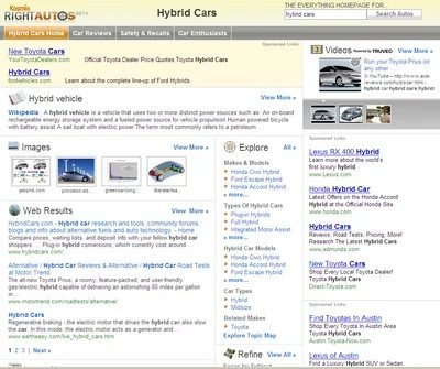 The Future of Domain Parking?: Auto-Generated Web Sites