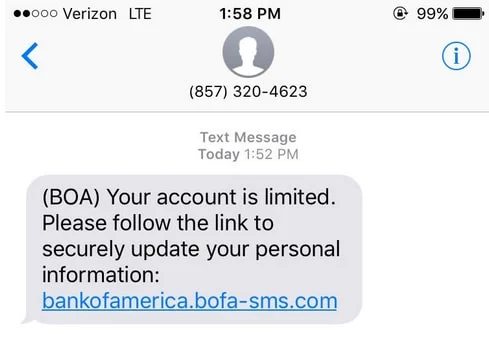 America phishing scam shows limitations of validated TLDs — Bank of