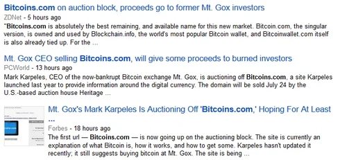 bitcoins