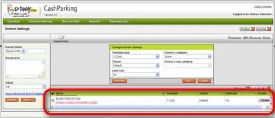 Cashparking gui
