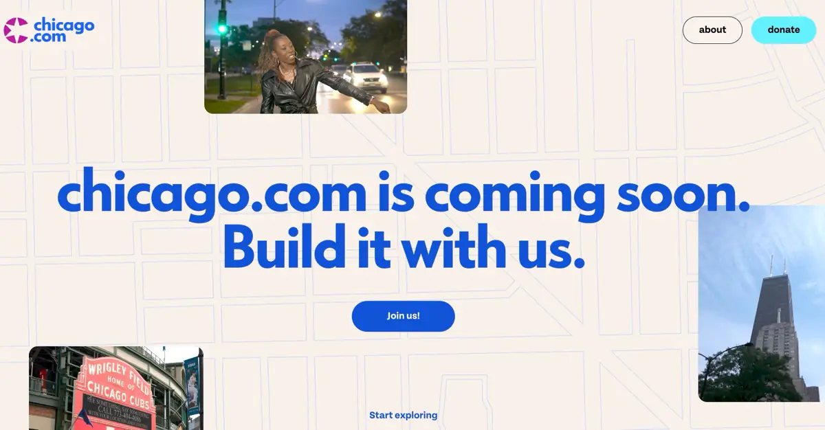 Donated to public media, to launch this fall — Chicago.com domain