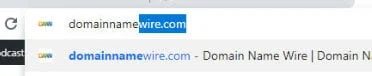 Could Chrome downplay domains?