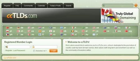 Domain Name Forum Launches — Country Code