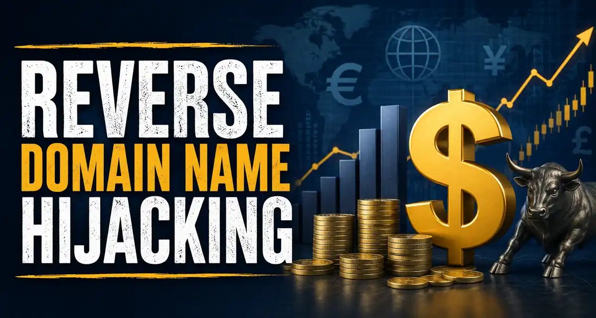 Files a “poster child” reverse domain name hijacking case — Financial firm