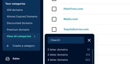 Categories and improves conversion on hybrid lander — Dan.com adds
