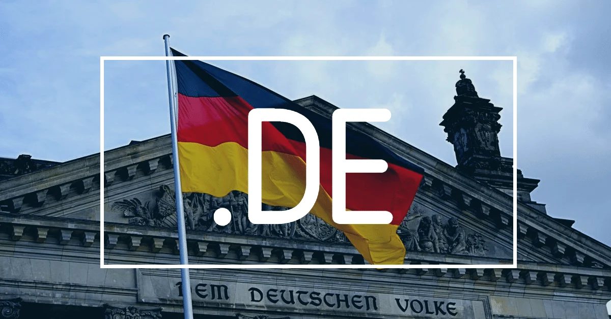 Hit 16.3 million, 15 million in Germany — .De registrations