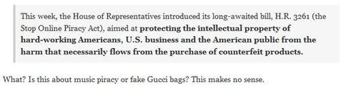 Know what SOPA really is? — Do people