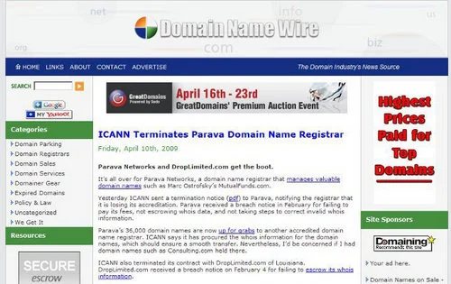 Domain name nostalgia