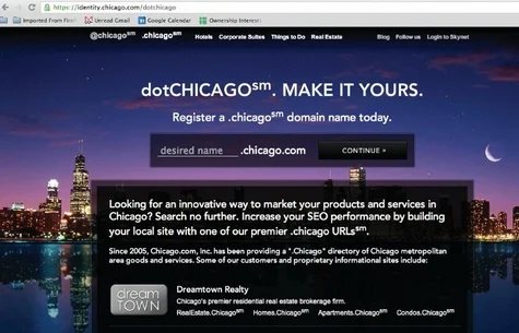 Chicago.com applies for dotchicago trademark
