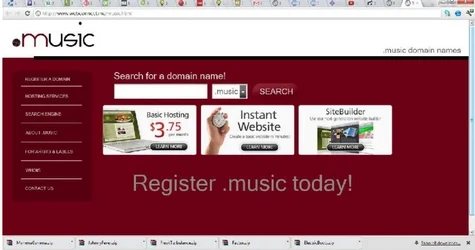 Trademark application and an interesting one for .pay — Another .music