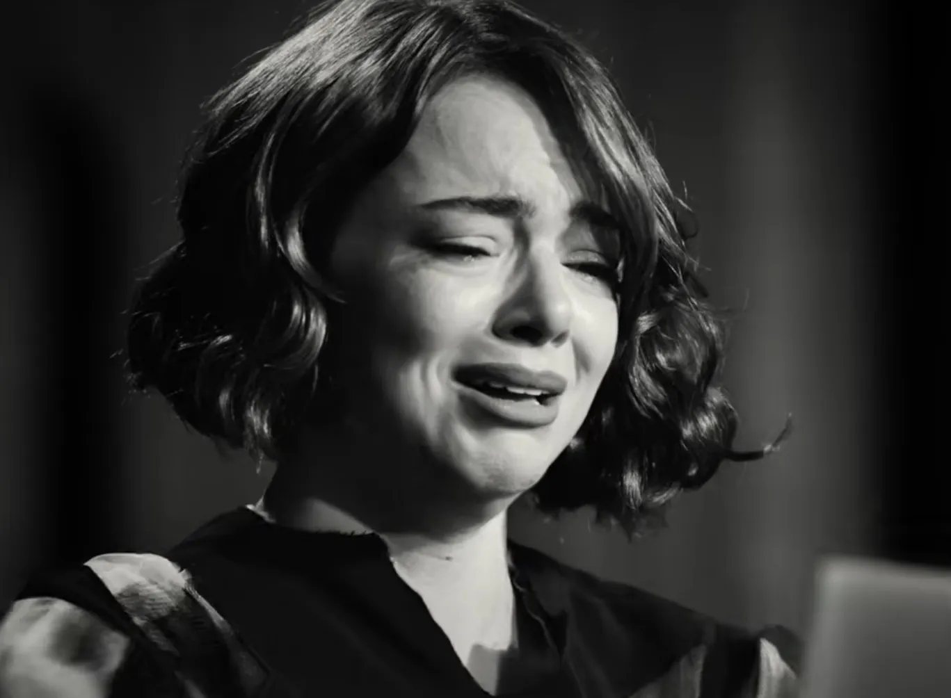 Emma Stone has an notable domain name message in Squarespace Super Bowl ad