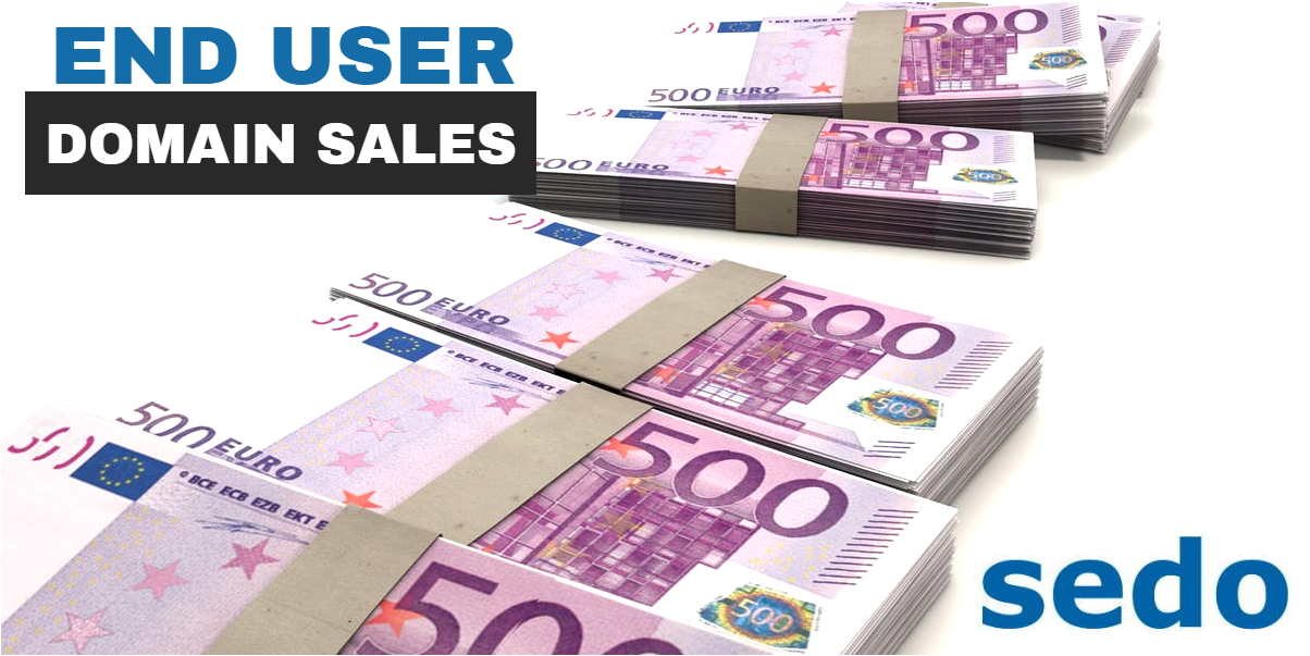 User domain name sales — 13 end