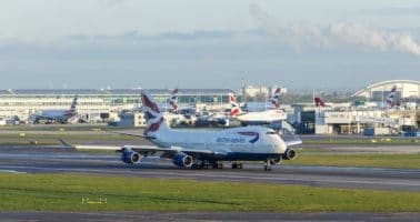 More end user domain sales up to $75,000 counting Heathrow Airport