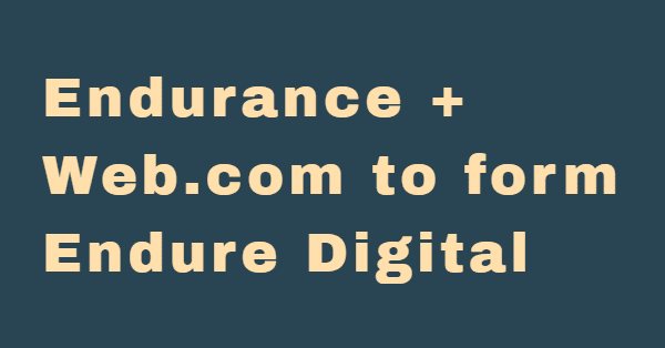 Acquire Web.com, spin off Constant Contact — Endurance to