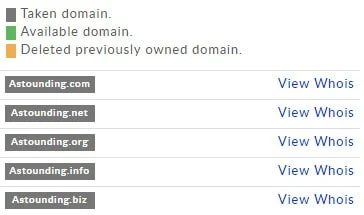 Be careful regarding this expired domain name metric