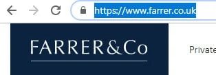 Co law firm loses cybersquatting dispute — Farrer &