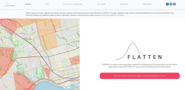A great domain and great idea: Flatten.ca