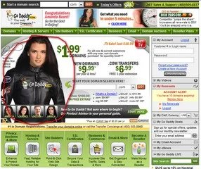 godaddy home page
