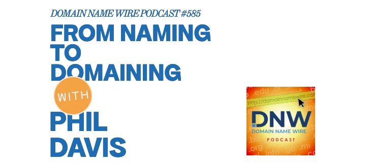 DNW Podcast #585: From naming to domaining