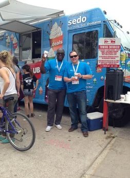 Froyo and sandwiches starting conversations regarding fresh TLDs at SXSW