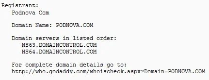 Go Daddy Explains Whois Blocking