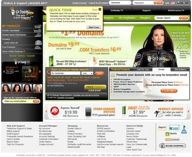 GoDaddy Launches Fresh Site Design