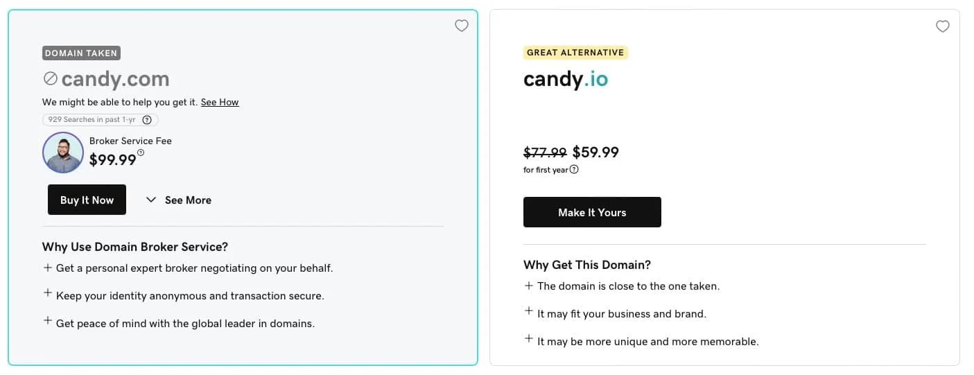 To fix its domain search availability — GoDaddy needs