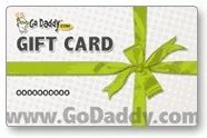 GoDaddy offers gift cards