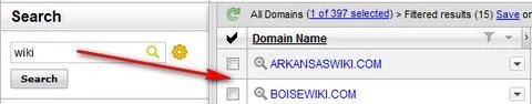 GoDaddy domain manager