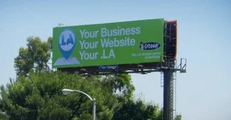 Marketing of .LA in Los Angeles — GoDaddy’s offline