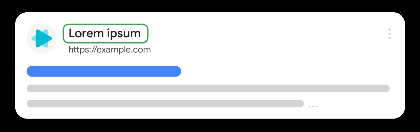 Site names on mobile search — Google adds