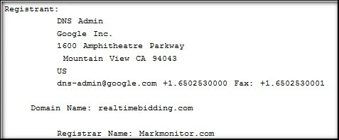 Google gets RealTimeBidding.com domain [Updated]