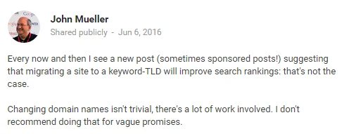 Google coughs over “Fresh-TLDs-as-SEO-boost” claims