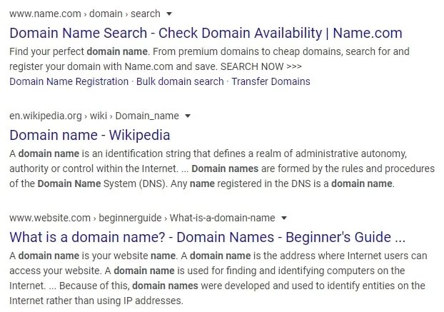 In Google search results? Maybe not forever — Those favicons
