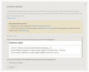It easier to recover from site hacks — Google makes