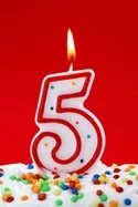 Birthday, Reglike — Happy 5th