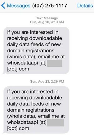 Source behind the proliferation of Whois marketing — Here’s one