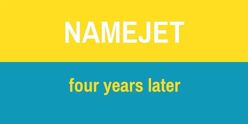 Has changed over the past four years — How NameJet
